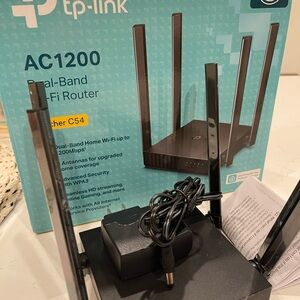 TP-Link Archer C54 AC1200 Wi-Fi Router - Black